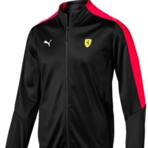 Ferrari Men’s Black and Red Jacket